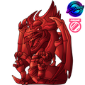 Youtooz Yu-Gi-Oh! Red Chrome Slifer the Sky Dragon Vinyl Figure