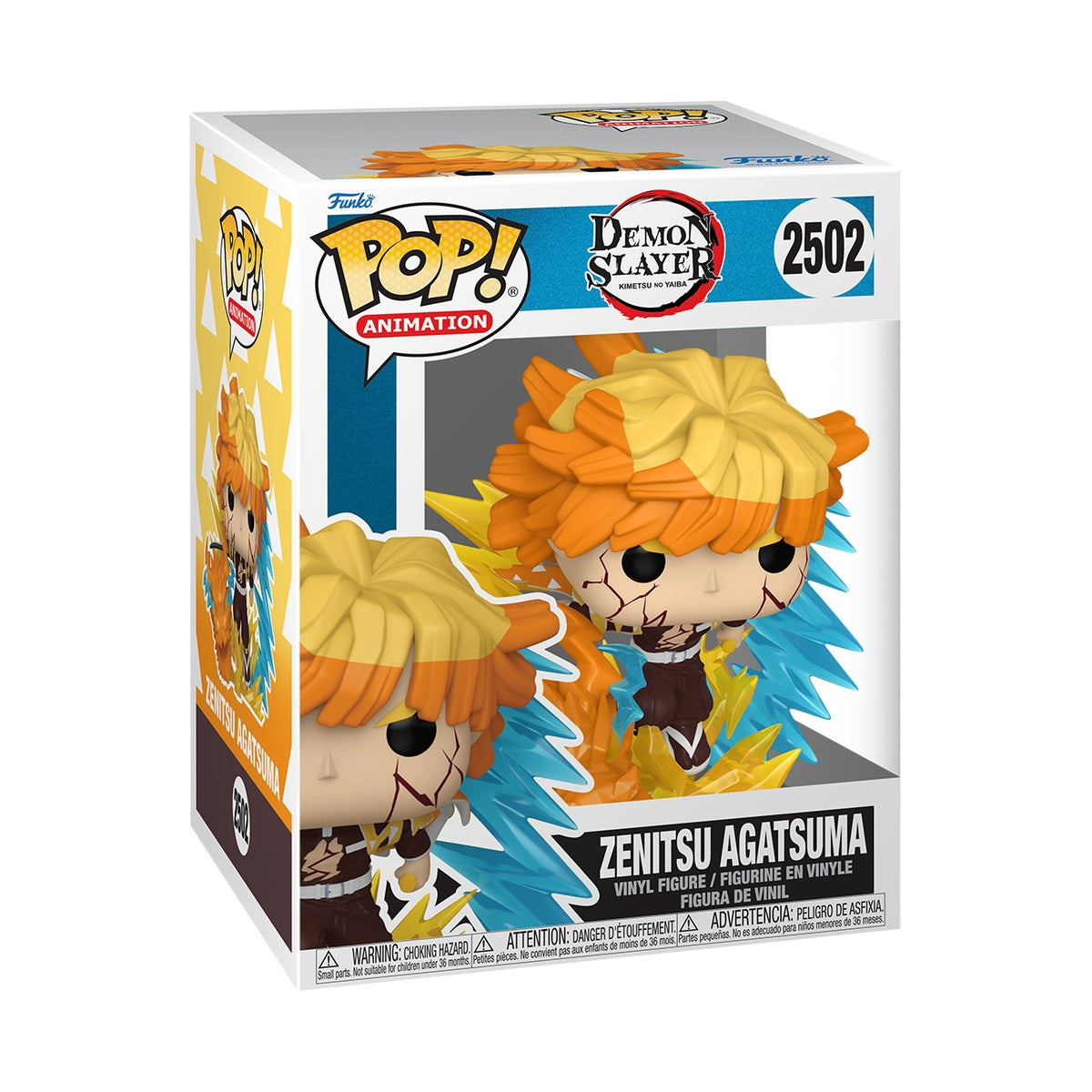 Funko Pop! Demon Slayer: Infinity Castle Premium Zenitsu Agatsuma Common #2502