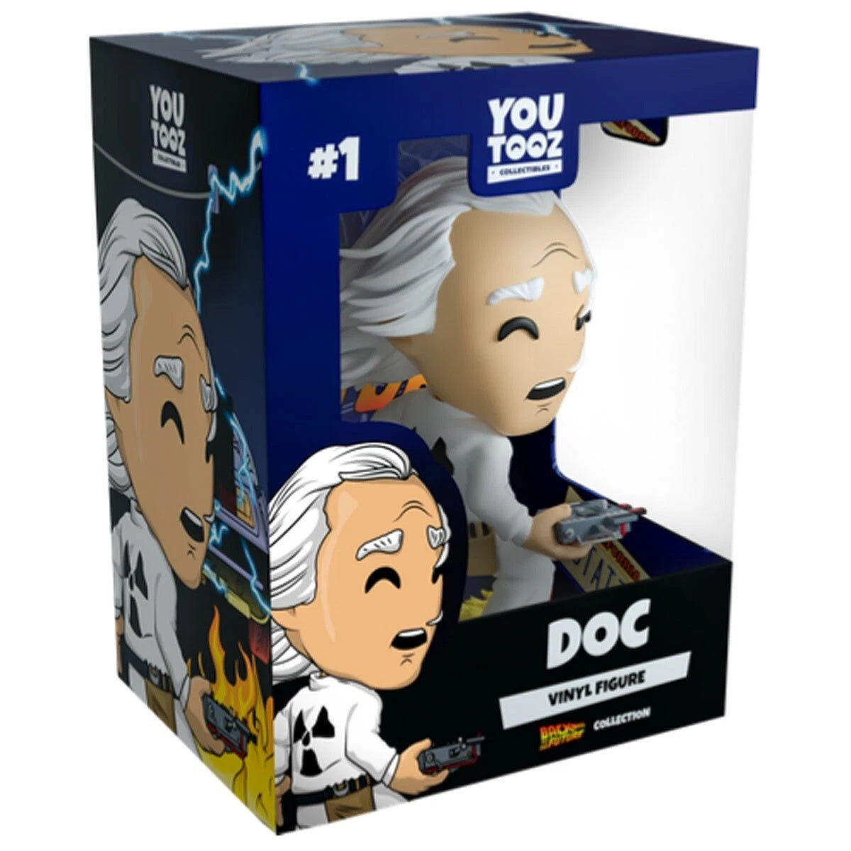 Youtooz Back to the Future Doc Brown Vinyl Figure
