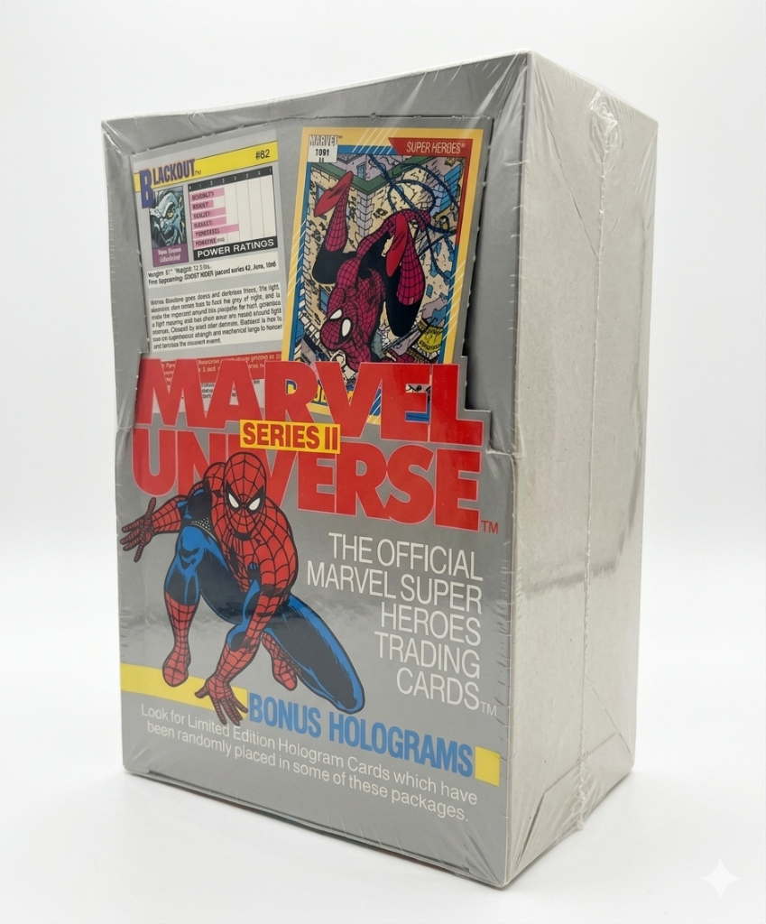 Impel 1991 Marvel Universe Series II Trading Card Box (Factory Sealed)