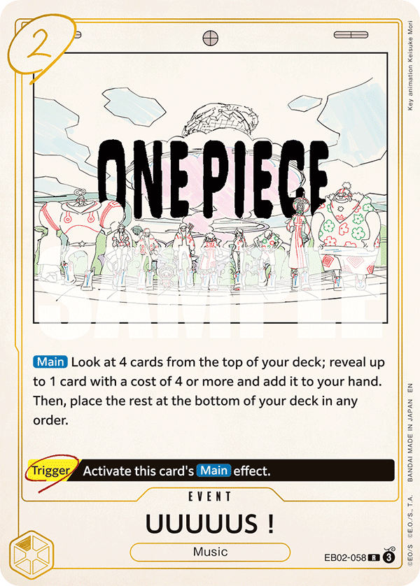 One Piece TCG EB02-058 Usopp Alt Art PSA 10