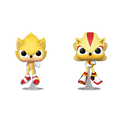Funko Pop! Games: Sonic The Hedgehog - Super Sonic & Super Shadow 2-Pack (Target Exclusive)
