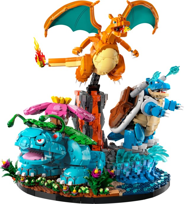LEGO Pokémon: Venusaur, Charizard and Blastoise 72153