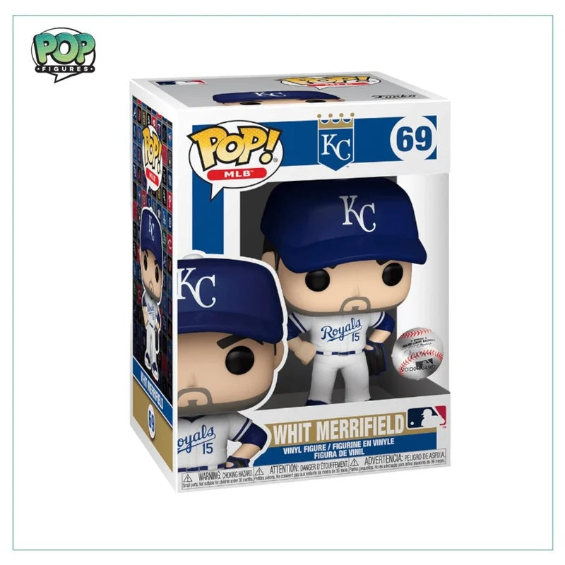 Funko Pop! MLB: Kansas City Royals - Whit Merrifield #69 (Home Uniform)