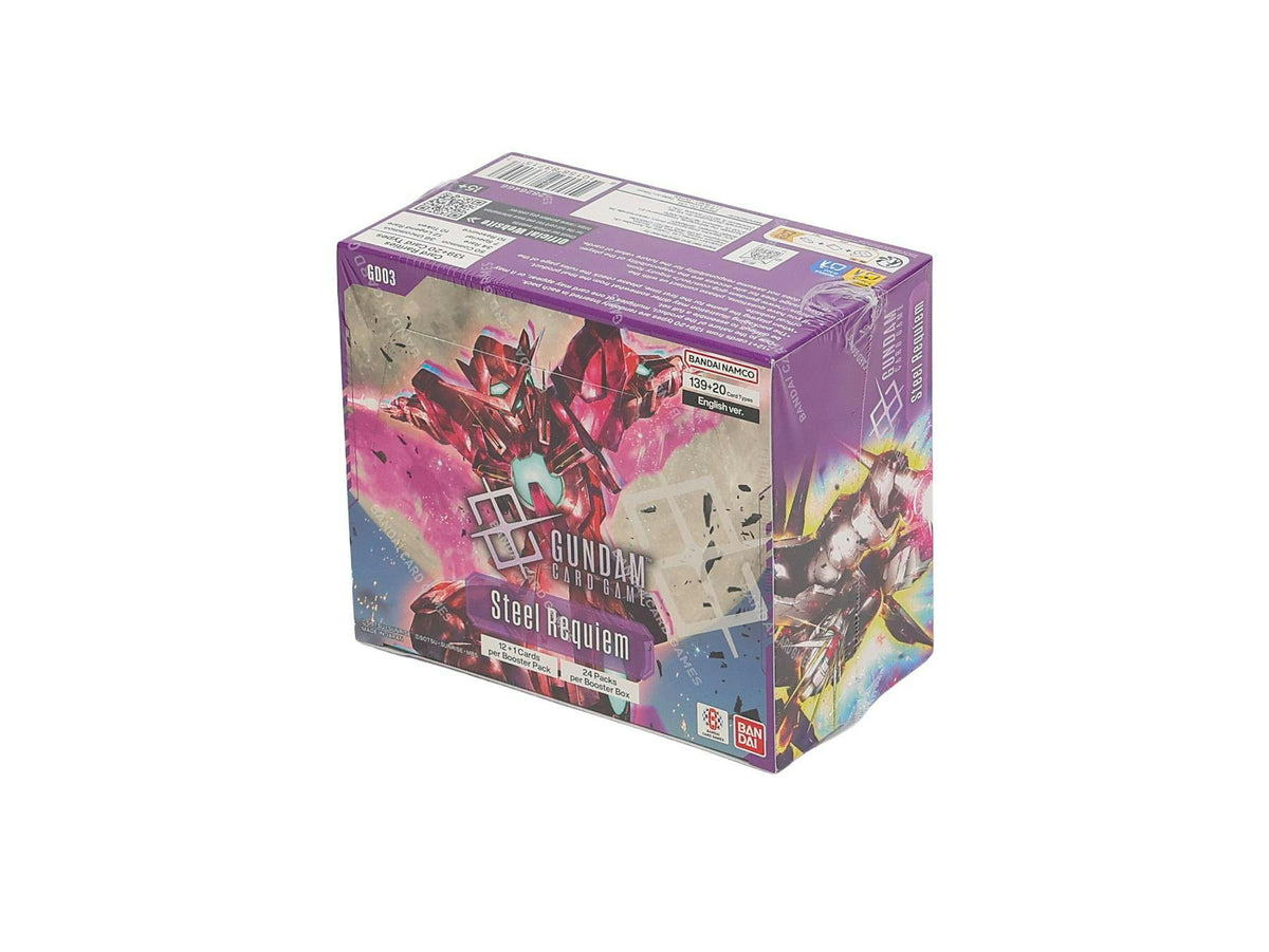 Bandai Gundam TCG: Steel Requiem Booster Box (Gd-03)