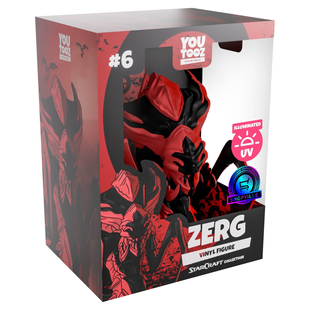 Youtooz x Shopville StarCraft Illuminated Zerg Vinyl Figure #6 (LE 500)