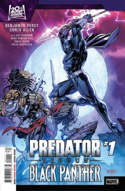 Marvel Comics Predator vs Black Panther #1 Tan Variant Cover CGC 9.8