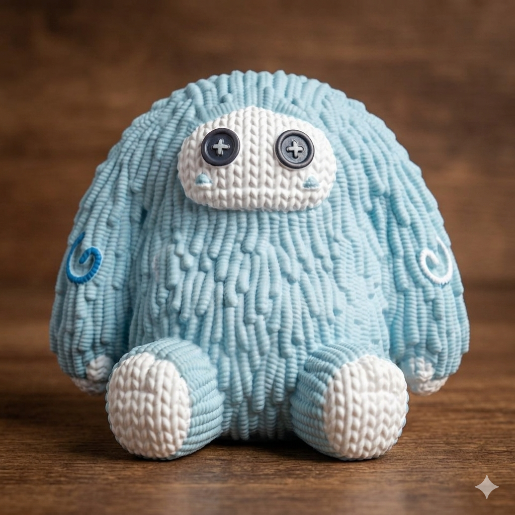 Handmade by Robots x Abominable Toys — Reverse Colors Chomp #196