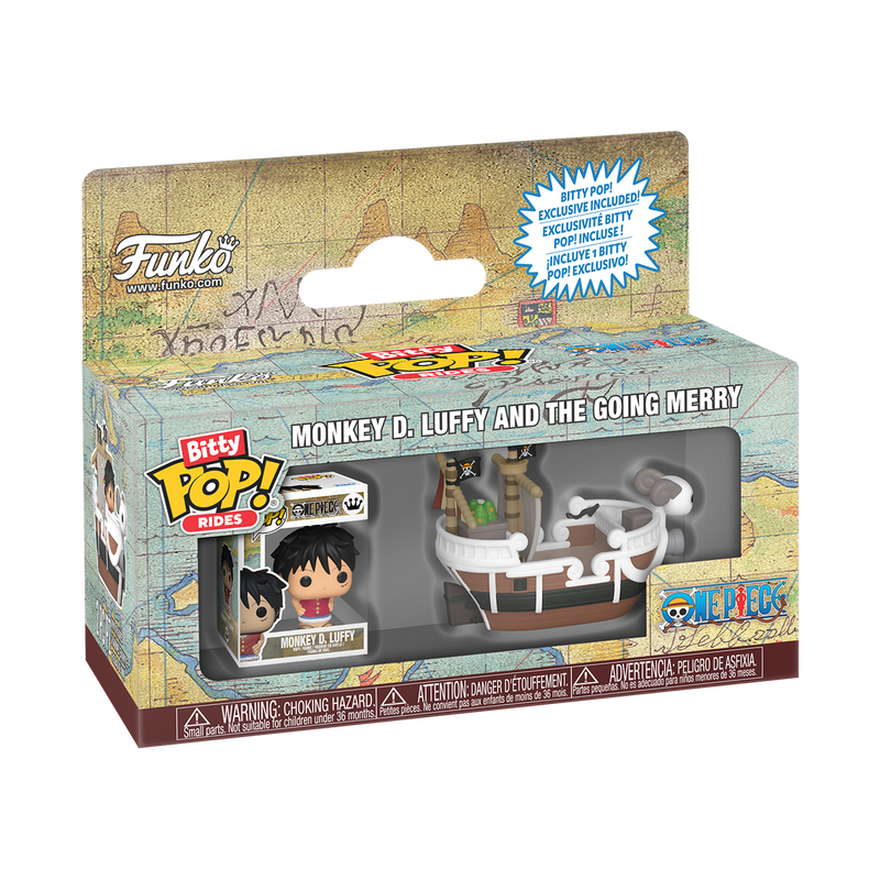 Funko Bitty Pop! Rides - Monkey D. Luffy And The Going Merry (One Piece)