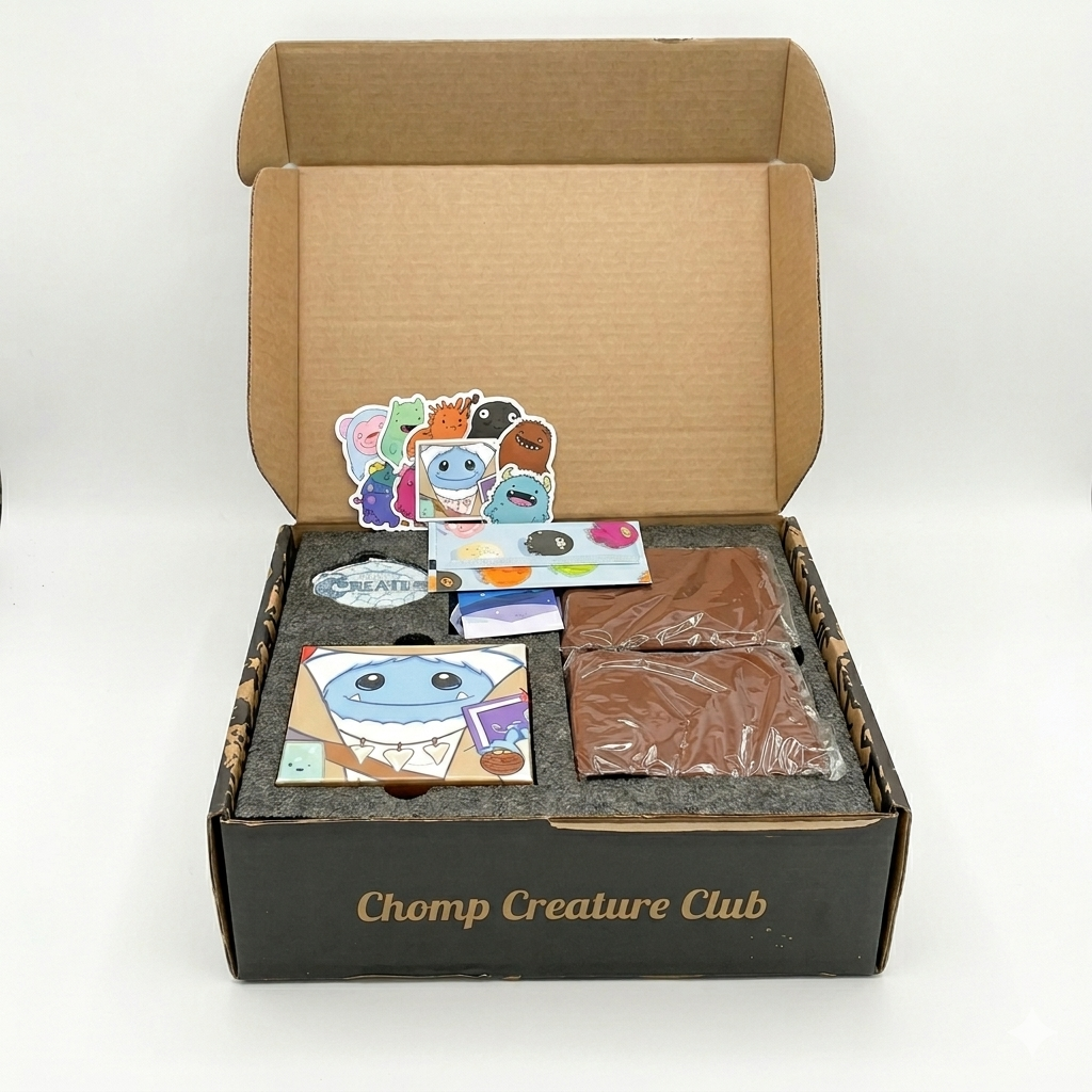 Abominable Toys Chomp Creature Club Box