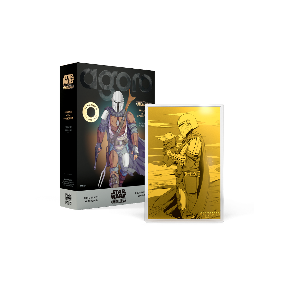 Agoro Star Wars The Mandalorian 5g Foil Blind Box