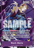 One Piece TCG Black Maria OP08-074 Two Legends Alt Art SR PSA 10