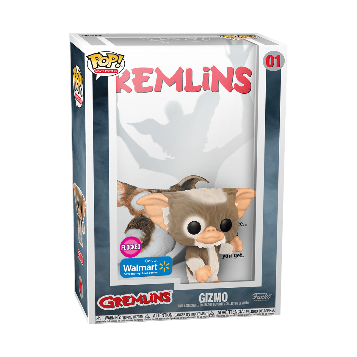 Funko Pop! VHS Covers: Gizmo #16 Flocked — Gremlins (Walmart Excl.)