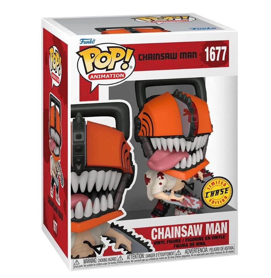 Funko Pop Animation Chainsaw Man #1677 Bloody Chase Variant
