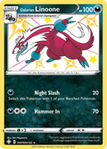 Pokémon Galarian Linoone Sv07 — Shining Fates Shiny Vault PSA 10