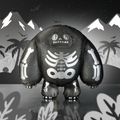 Abominable Toys Chomp Silver Skeleton