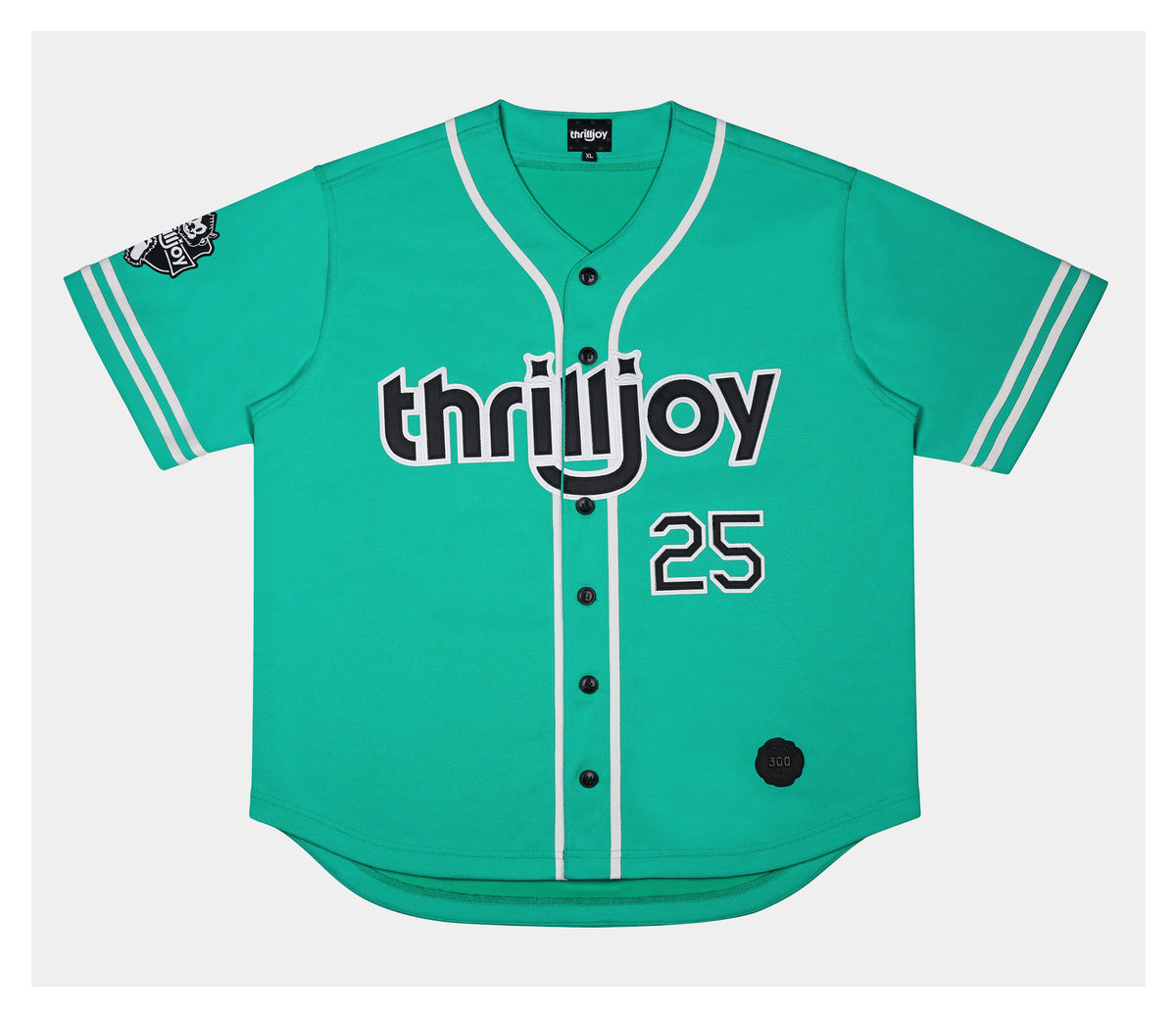 Thrilljoy '25 Oversized Jersey - Teal (S)