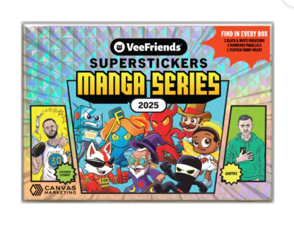 VeeFriends 2025 VeeFriends Super Sticker Manga Series — Stephen Curry