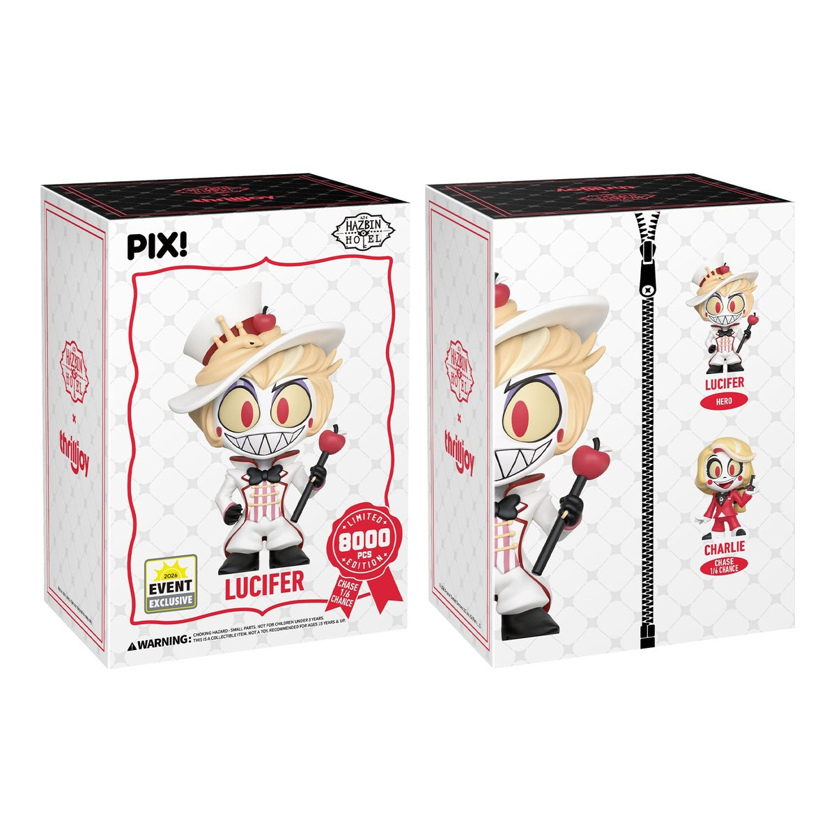 Thrilljoy PIX! Lucifer Hazbin Hotel LE 8000 (Chance at Chase) 2026 Summer Event Exclusive