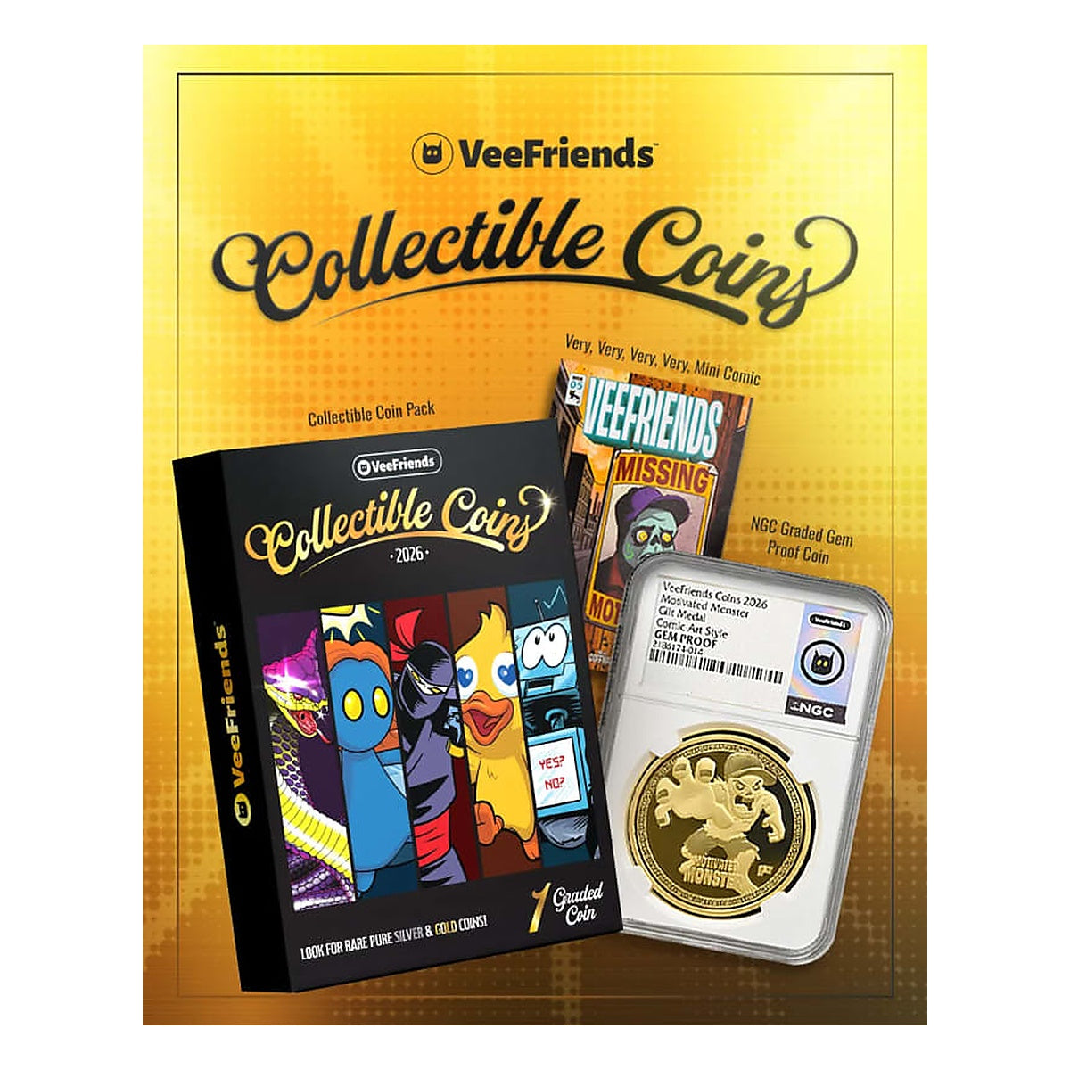 2026 VeeFriends Collectible Coins Pack Presale