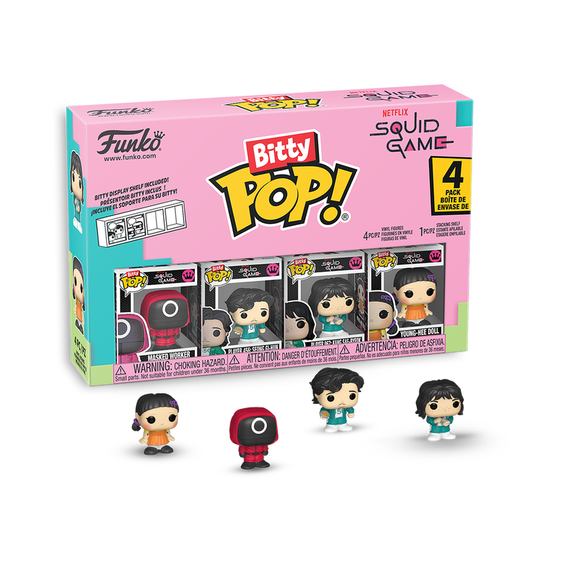 Funko Bitty Pop! Squid Game: Netflix Squid Games 4-Pack Series 2