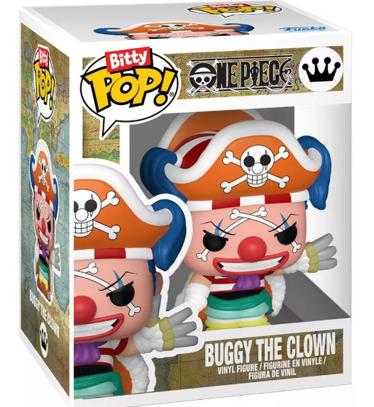 Funko Bitty Pop - Buggy The Clown One Piece 1/6 Mystery Chase