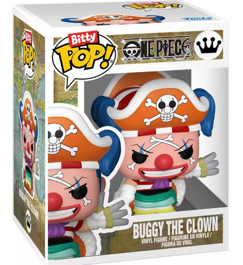 Funko Bitty Pop - Buggy The Clown One Piece 1/6 Mystery Chase
