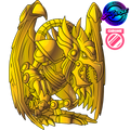 Youtooz Yu-Gi-Oh! Gold Chrome The Winged Dragon of Ra Vinyl Figure