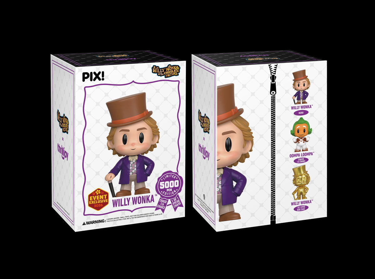 Thrilljoy PIX! Willy Wonka & The Chocolate Factory - Willy Wonka Collectible Figure