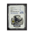 Samoa DC Comics Justice League Batman Colorized Silver Coin NGC MS69 First Releases
