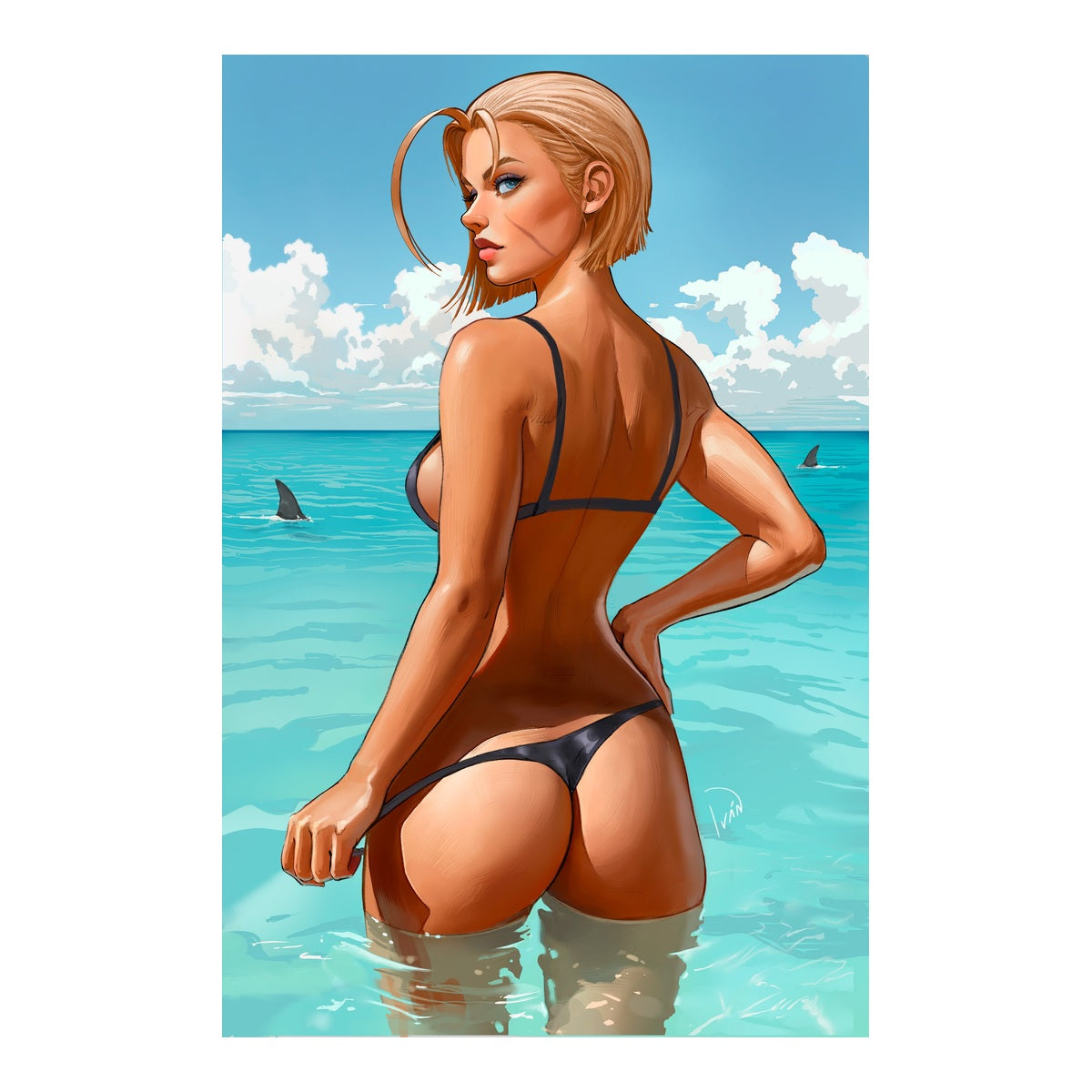 Street Fighter Swimsuit Special 2025 #1 Ivan Talavera Virgin Variant A CGC 9.8