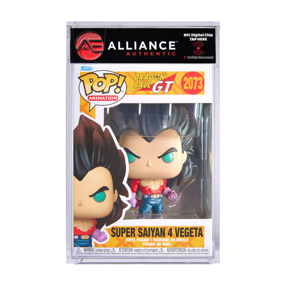 Funko POP! Anime: Dragon Ball GT - Super Saiyan 4 Vegeta - Alliance Authentic Encapsulated