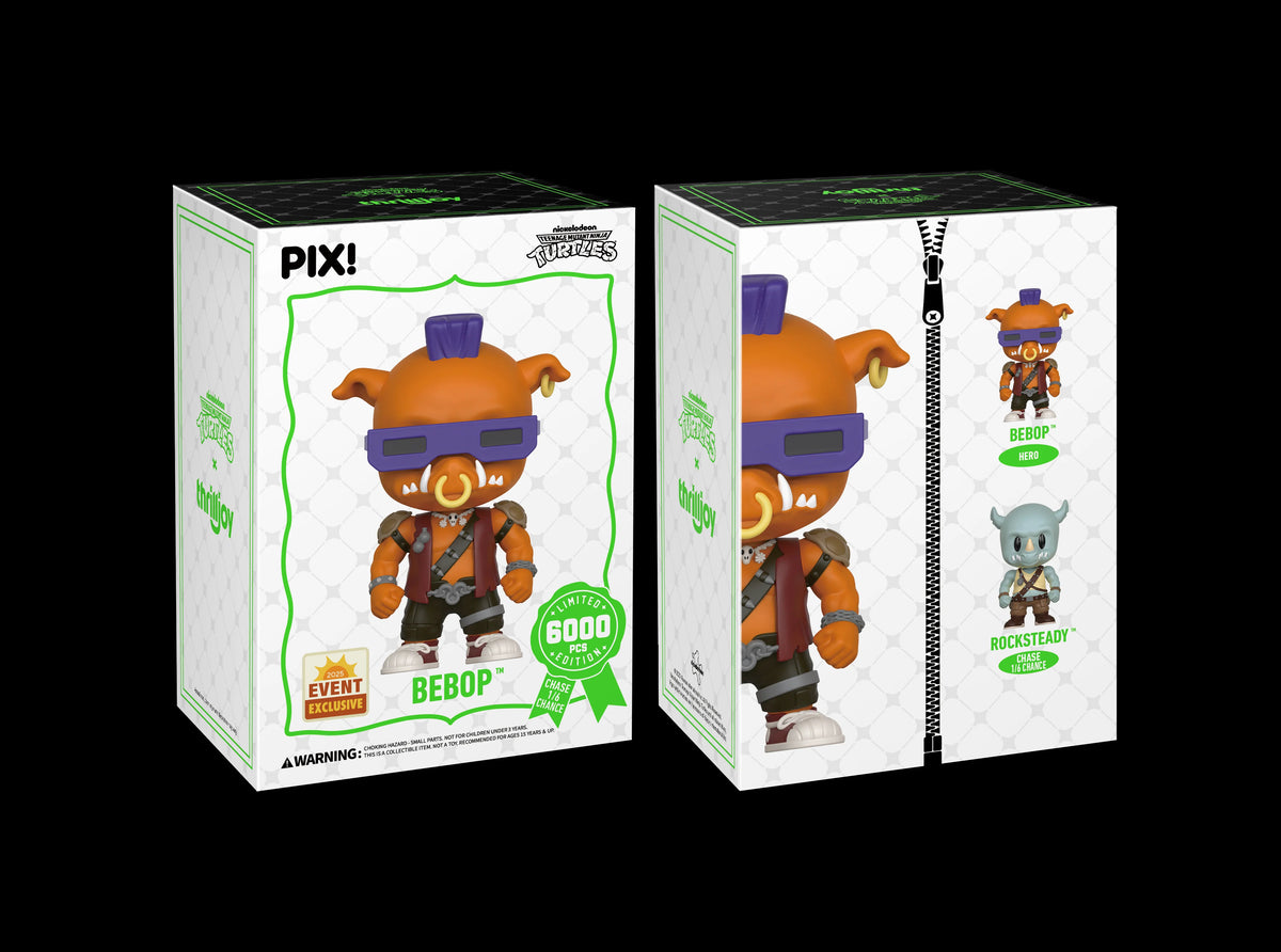 Thrilljoy PIX! TMNT Bebop 2025 Event Exclusive LE 6000 (Nickelodeon)