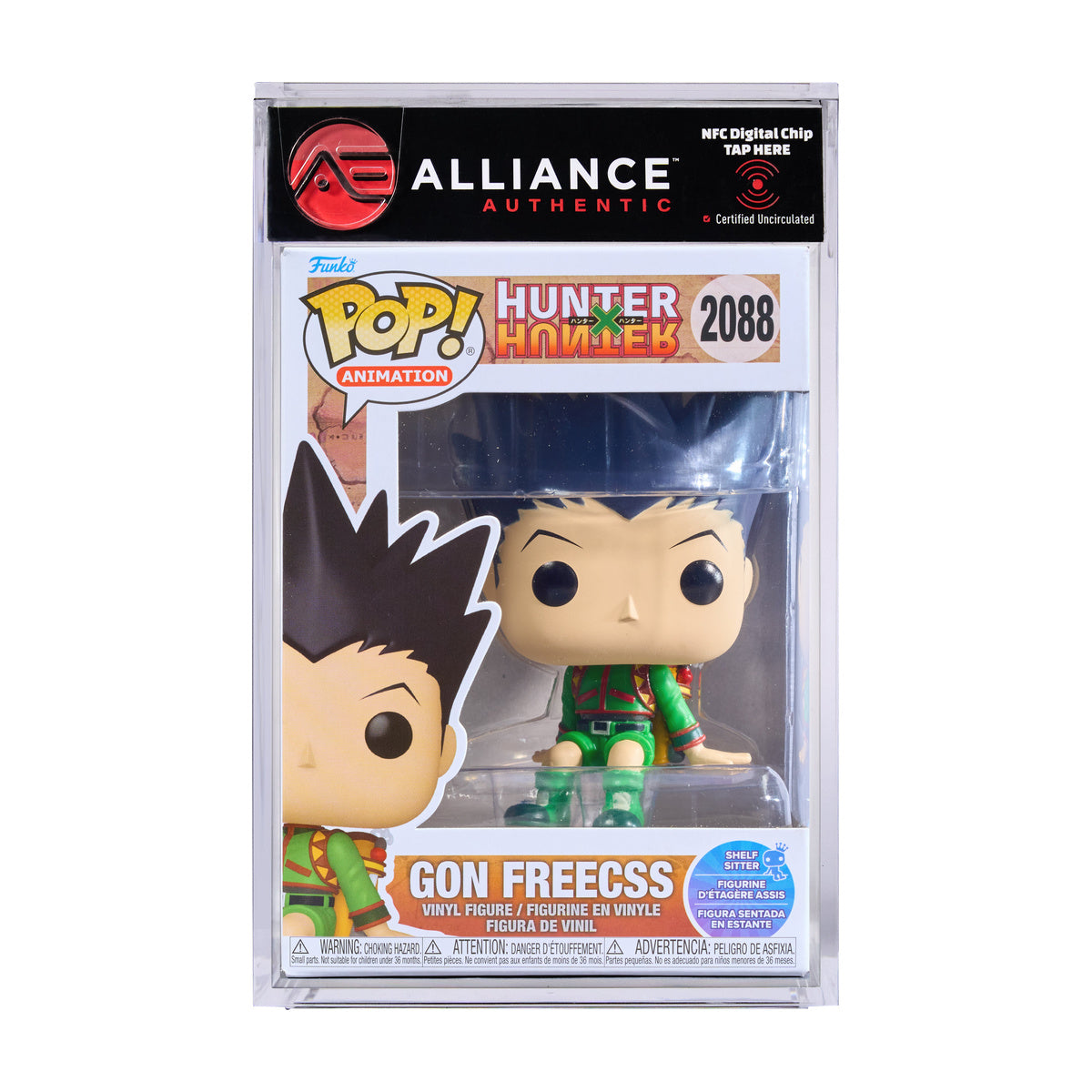 Funko POP! Anime: Hunter x Hunter - Gon Freecss (Shelf Sitter) - Alliance Authentic Encapsulated
