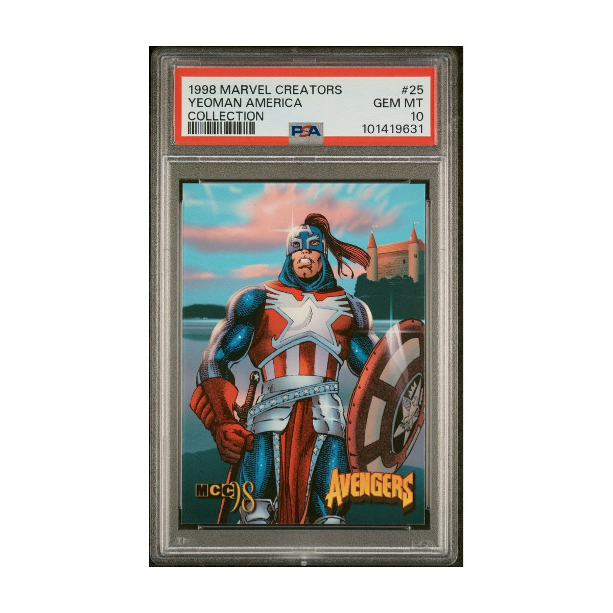 Marvel Creators Collection Yeoman America #25 PSA 10