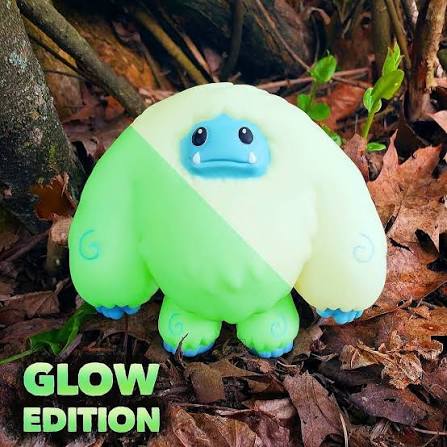 Handmade by Robots x Abominable Toys — X Abominable Toys — Gid Green Chomp #190