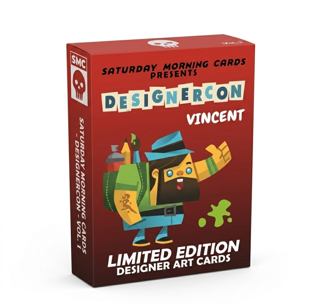 Saturday Morning Cards DesignerCon Vincent Stars Limited Edition Box