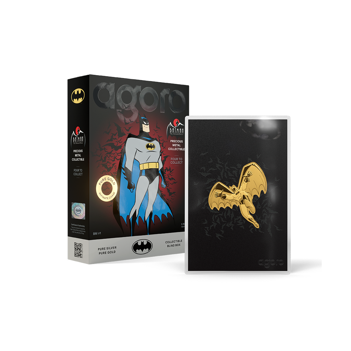 Agoro Batman: The Animated Series 1/2 oz Silver Coin Blind Box