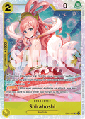 One Piece TCG 2024 ONE PIECE EB01-EXTRA BOOSTER MEMORIAL COLLECTION #057 SHIRAHOSHI PSA 10