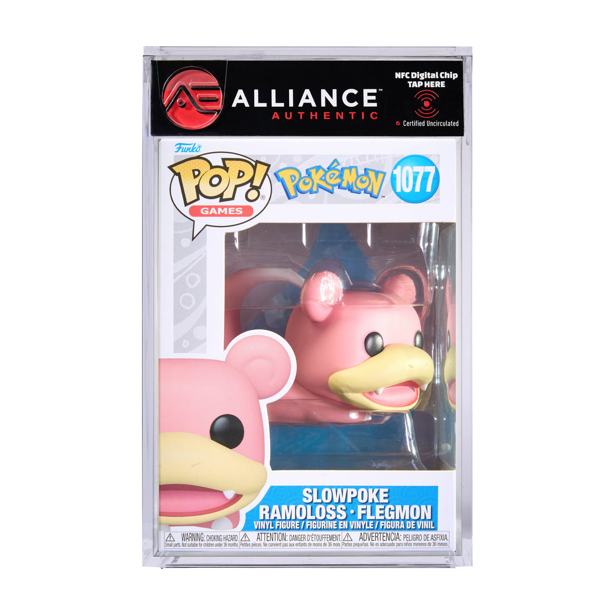 Funko POP! Games: Pokemon - Slowpoke - Alliance Authentic Encapsulated