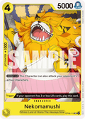 One Piece TCG Wings Of The Captain Nekomamushi #OP06-110 PSA 10