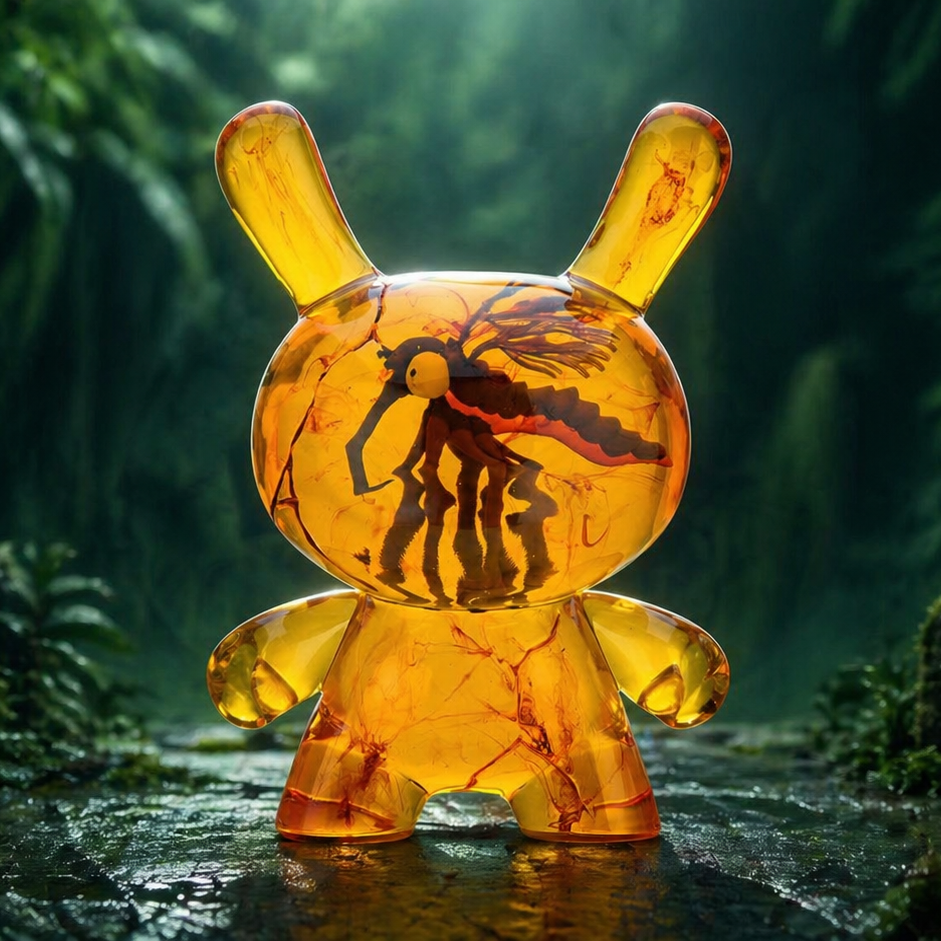 Kidrobot Amber Dunny 8-Inch Resin Art Figure