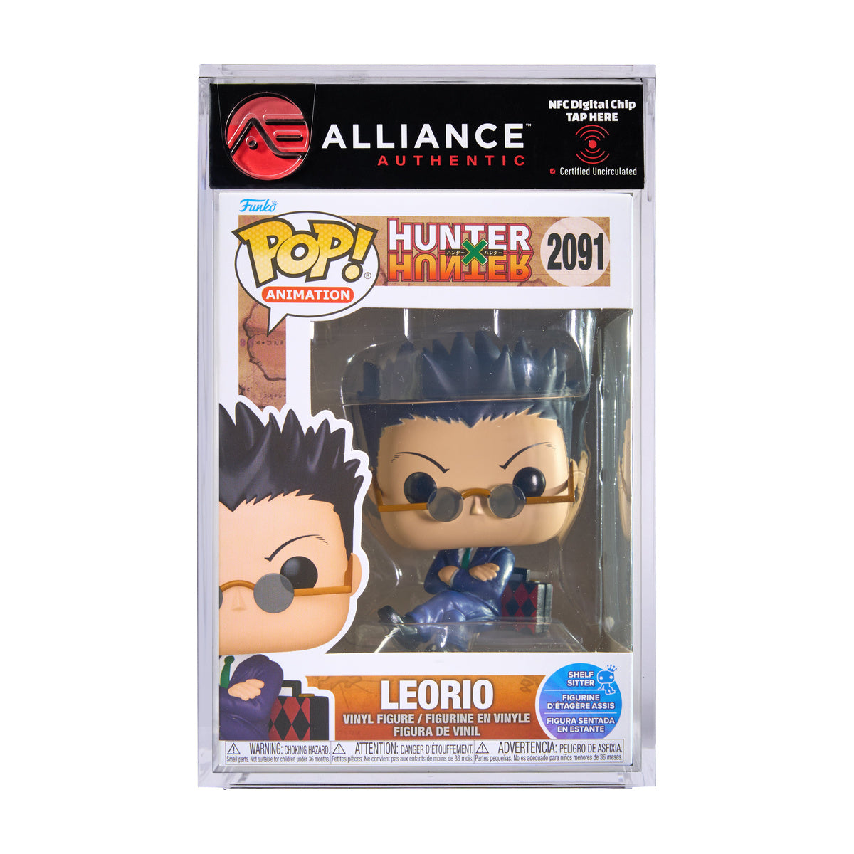 Funko POP! Anime: Hunter x Hunter - Leorio (Shelf Sitter) - Alliance Authentic Encapsulated