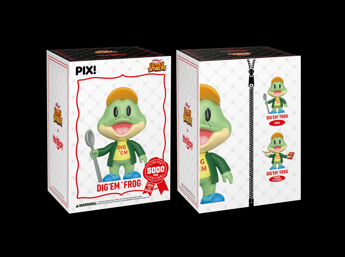 Thrilljoy PIX! Kellogg's Dig Em' Frog