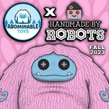 Handmade by Robots x Abominable Toys — X Abominable Toys — Cotton Candy Chomp #197