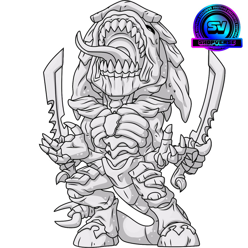 Youtooz Space Marine 2 - Artist Proof Tyranid Warrior #4