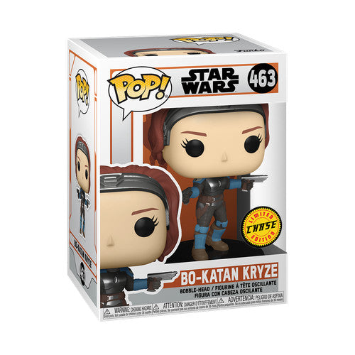 Funko Pop! Vinyl Star Wars Bo-Katan Kryze (Chase) #463 with Protector