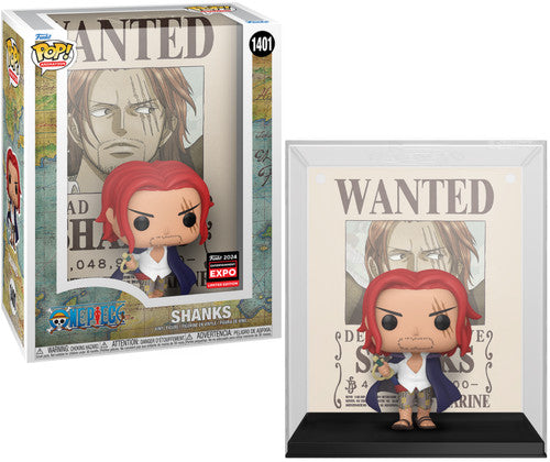 Funko Pop! One Piece - Shanks Wanted Poster Ee Shared Sticker