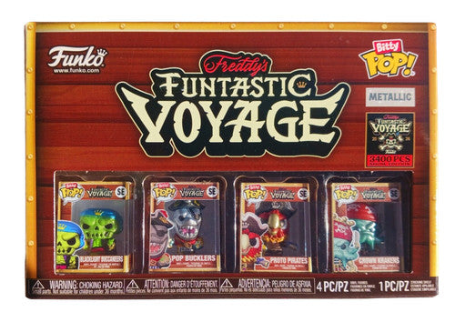 Funko Bitty Pop! Freddy's Funtastic Voyage 4-Pack — 2024 Show Edition (LE 3400)