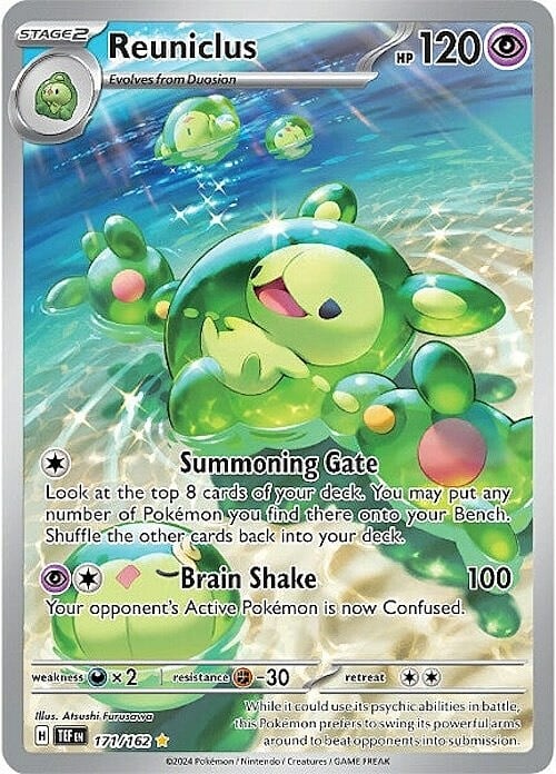 Pokémon Reuniclus SVP212 — SV Black Star Promo PSA 10